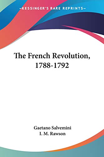 The French Revolution, 1788-1792