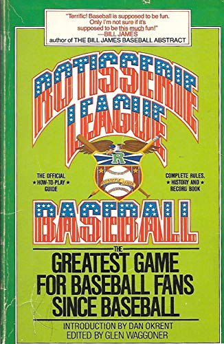 Rotisserie League Baseball cover