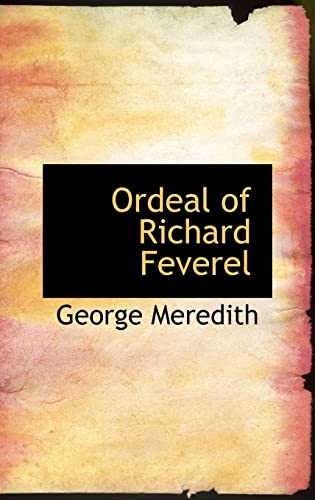Ordeal of Richard Feverel cover