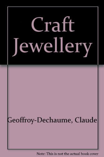 Craft Jewellery cover