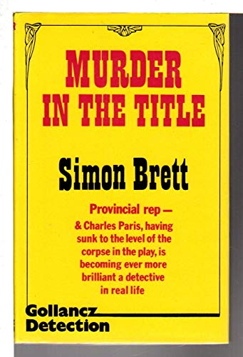 Murder in the title