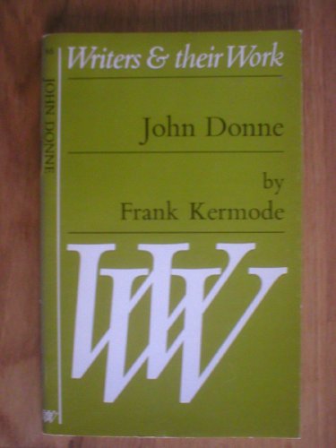 John Donne (Writers & Their Work S.)