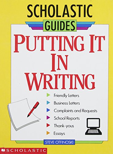 The Putting It in Writing