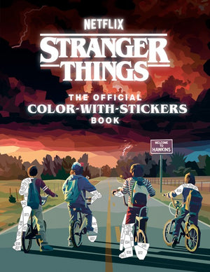 Stranger Things: The Official Color-with-Stickers Book