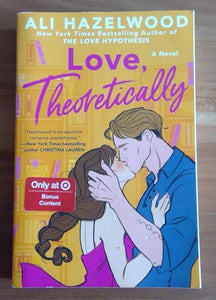 Love, Theoretically by Ali Hazelwood, Target Exclusive Edition with Bonus Content, Paperback Romance Novel 