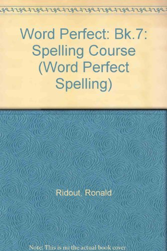 Word Perfect Spelling : Book7