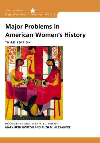 Major Problems in American Women's History