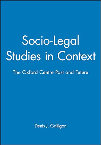 Socio-Legal Studies in Context