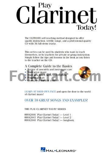 Play Clarinet Today!