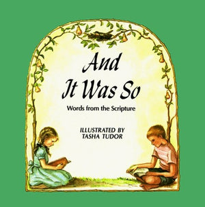 And it Was So