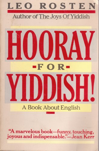 Hooray for Yiddish!