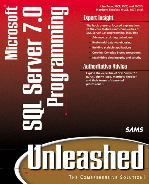 Microsoft SQL Server 7.0 Programming Unleashed