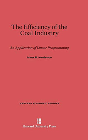 The Efficiency of the Coal Industry