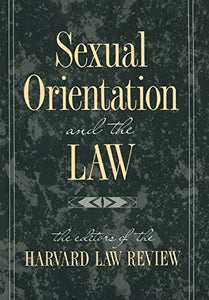 Sexual Orientation and the Law 