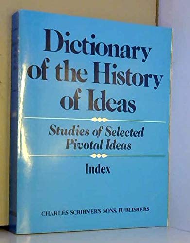 Dictionary of the History of Ideas: 005