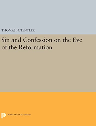 Sin and Confession on the Eve of the Reformation cover