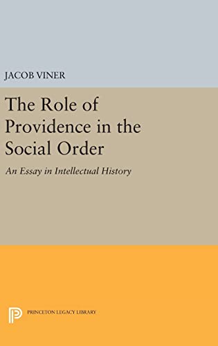 The Role of Providence in the Social Order cover