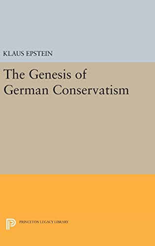 The Genesis of German Conservatism cover