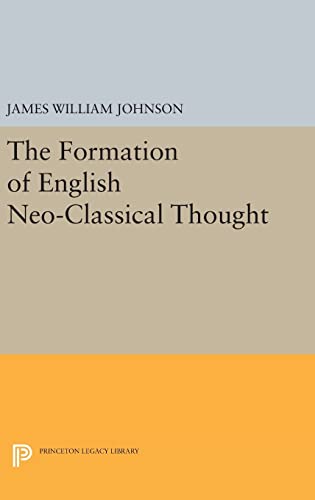 Formation of English Neo-Classical Thought cover