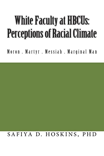 White Faculty at HBCUs