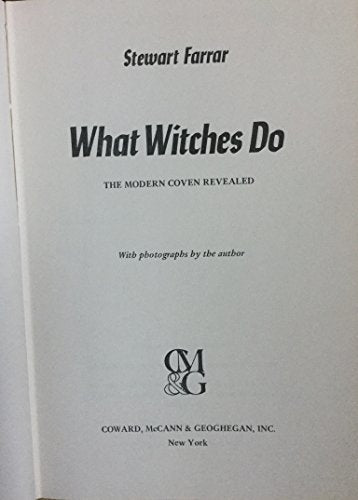 What Witches Do