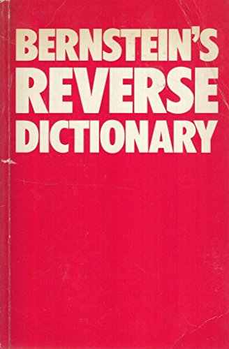 Reverse Dictionary