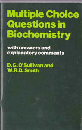 Multiple Choice Questions in Biochemistry