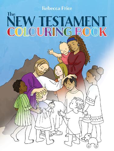 The New Testament Colouring Book cover
