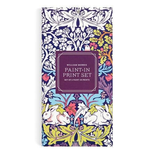 William Morris Paint-In Postcard Set cover