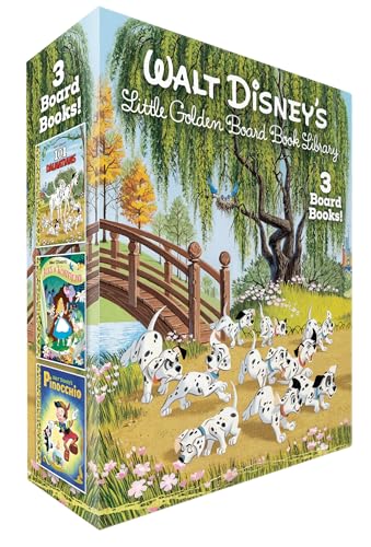 Walt Disney's Little Golden Board Book Library cover