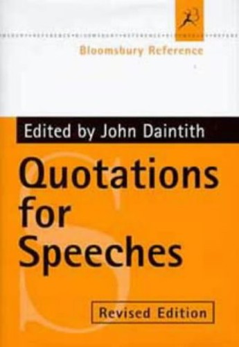 Quotations for Speeches