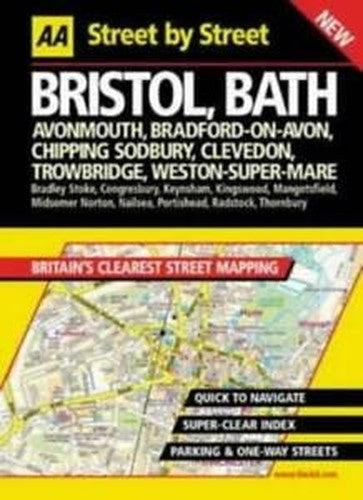 AA Street by Street Bristol, Bath