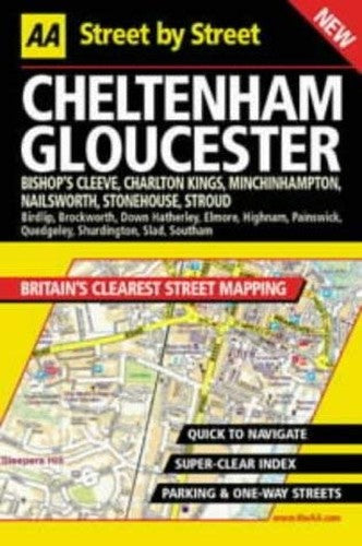 AA Street by Street Cheltenham, Gloucester