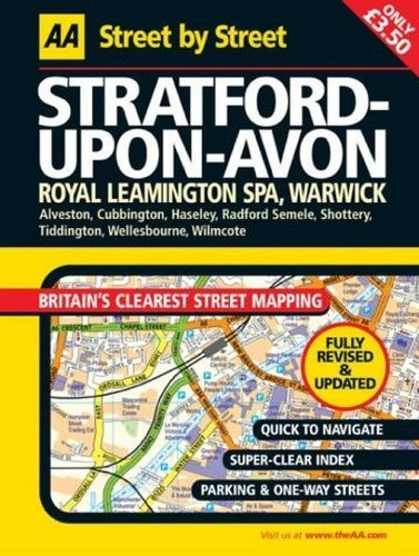 AA Street by Street Stratford-Upon-Avon cover