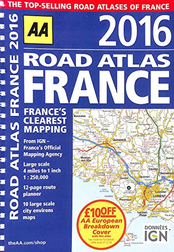 AA Road Atlas France
