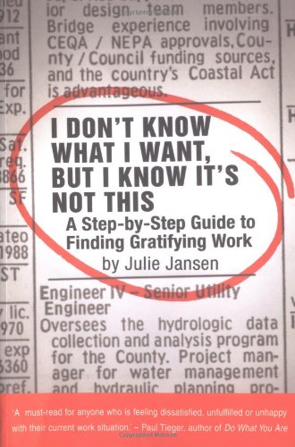 I Don't Know What I Want,But I Know it's Not This