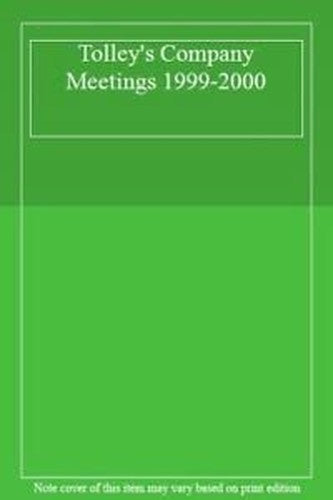 Tolley's Company Meetings