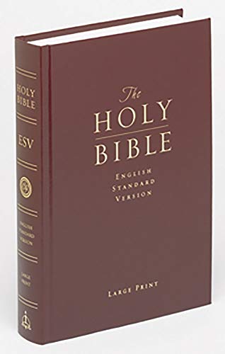 Large Print Pew and Workship Bible-ESV