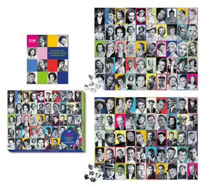 Leading Ladies/Leading Men 2-in-1 Doubled-Sided 500-Piece Puzzle