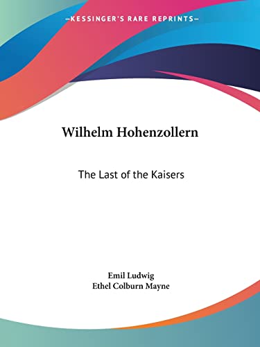 Wilhelm Hohenzollern cover