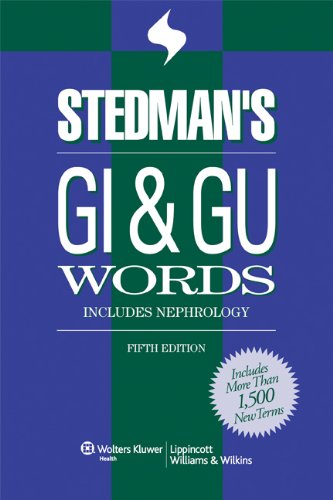 Stedman's GI and GU Words