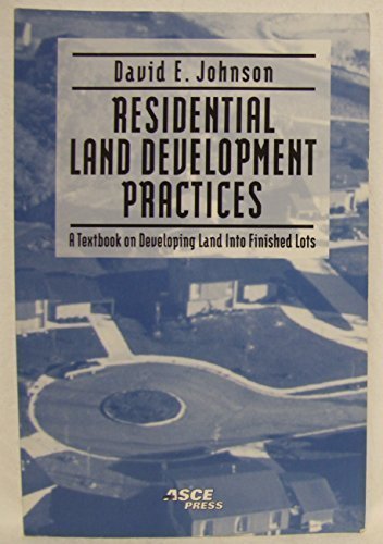 Residential Land Development Practices