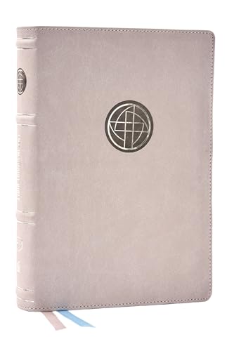 Life in Christ Bible: Discovering, Believing, and Rejoicing in Who God Says You Are  (NKJV, Cream Leathersoft, Red Letter, Comfort Print)