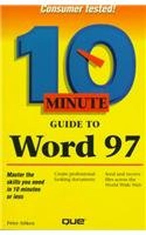10 Minute Guide to Word 97