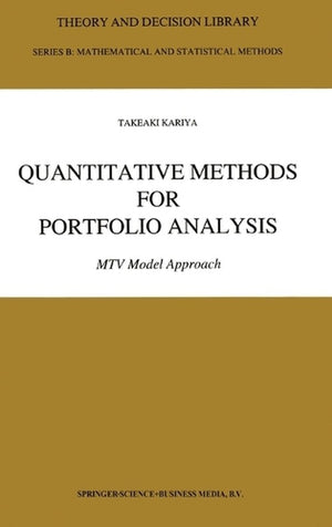 Quantitative Methods for Portfolio Analysis