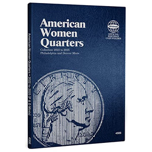 Official Whitman(r) Coin Folder - American Women Quarters: 2022-2025 (P & D Mints)
