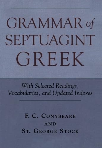 Grammar of Septuagint Greek