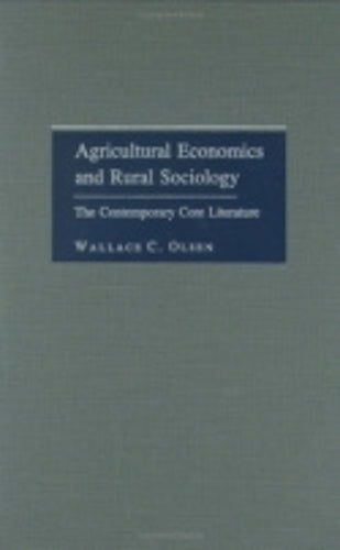Agricultural Economics and Rural Sociology