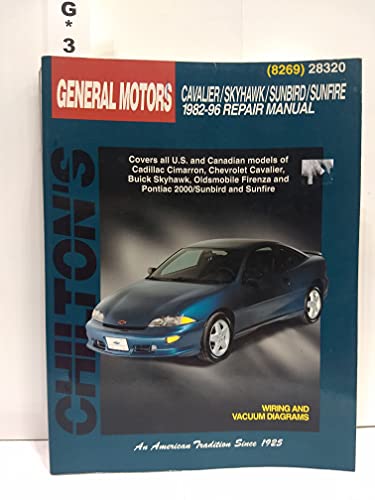 GM Cavalier, Skyhawk, Sunbird, Sunfire (1982-96)