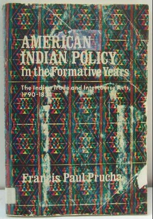 American Indian Policy in the Formative Years